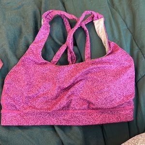 pink lulu lemon bra